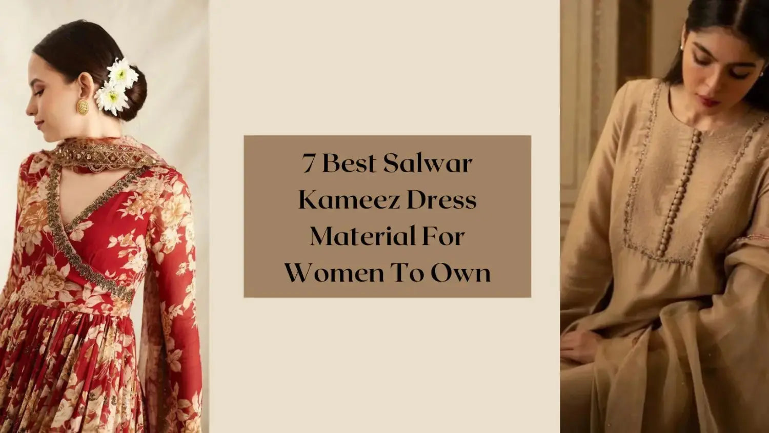 7 Best Salwar Kameez Dress Material For Women To Own Salty Accessories