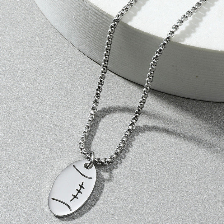 Rugby Silver Chain