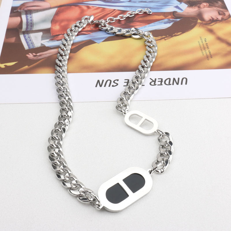 Bold Rebellion Silver Chain