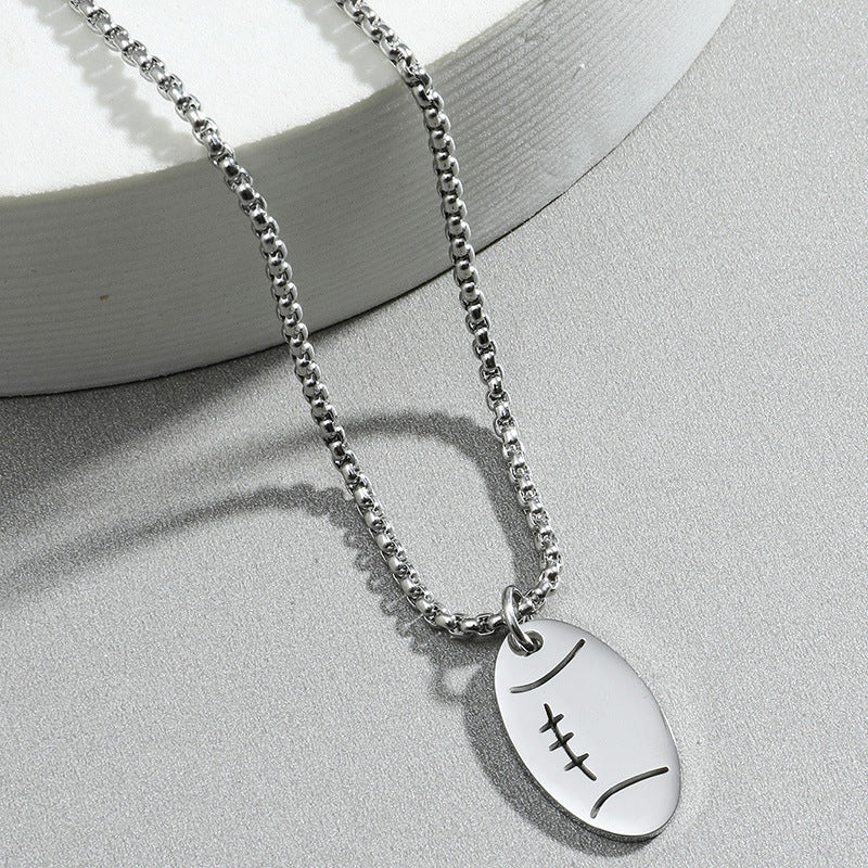 Rugby Silver Chain