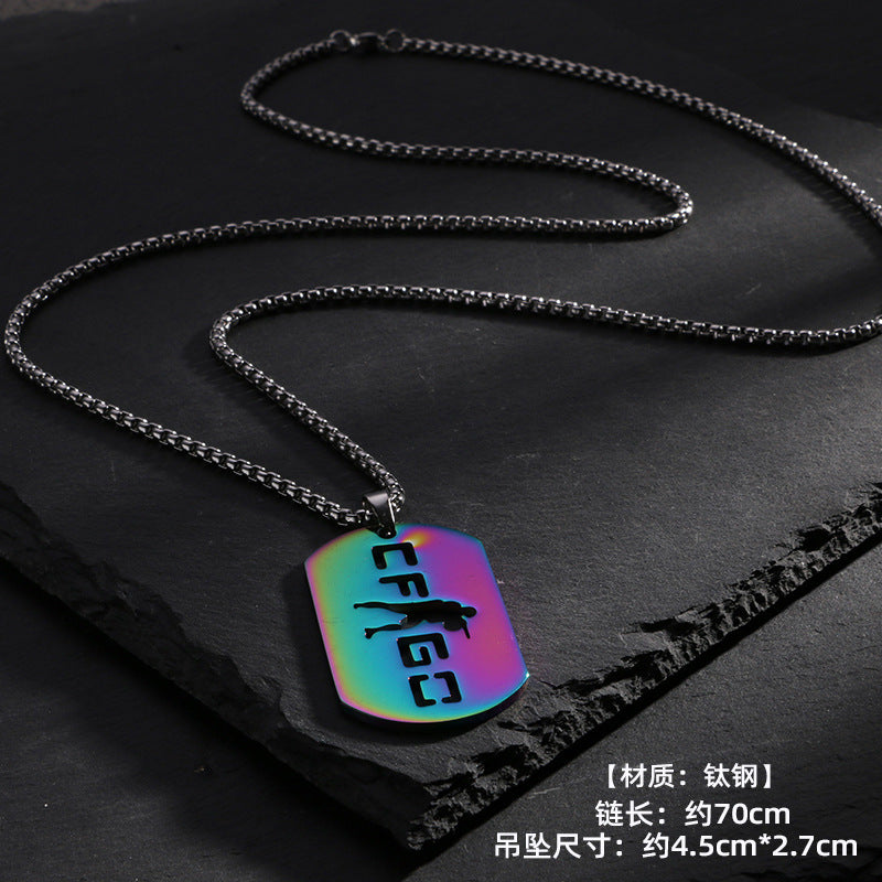 Counter-Strike Dog Tag Chain