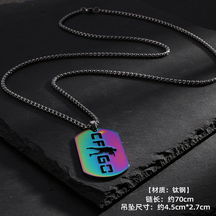 Counter-Strike Dog Tag Chain
