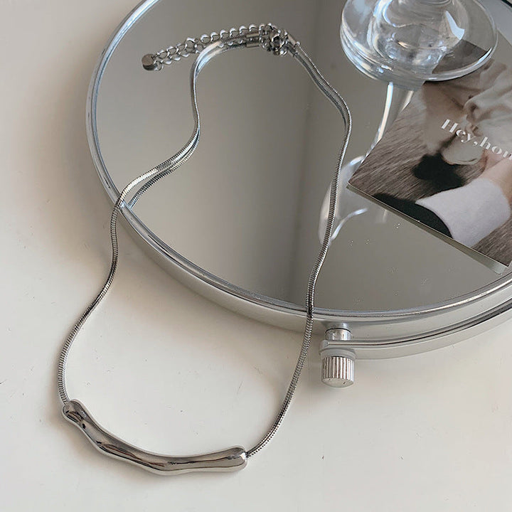 Nomadic Knotwork Silver Chain