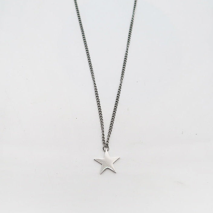Starry Night Silver Chain