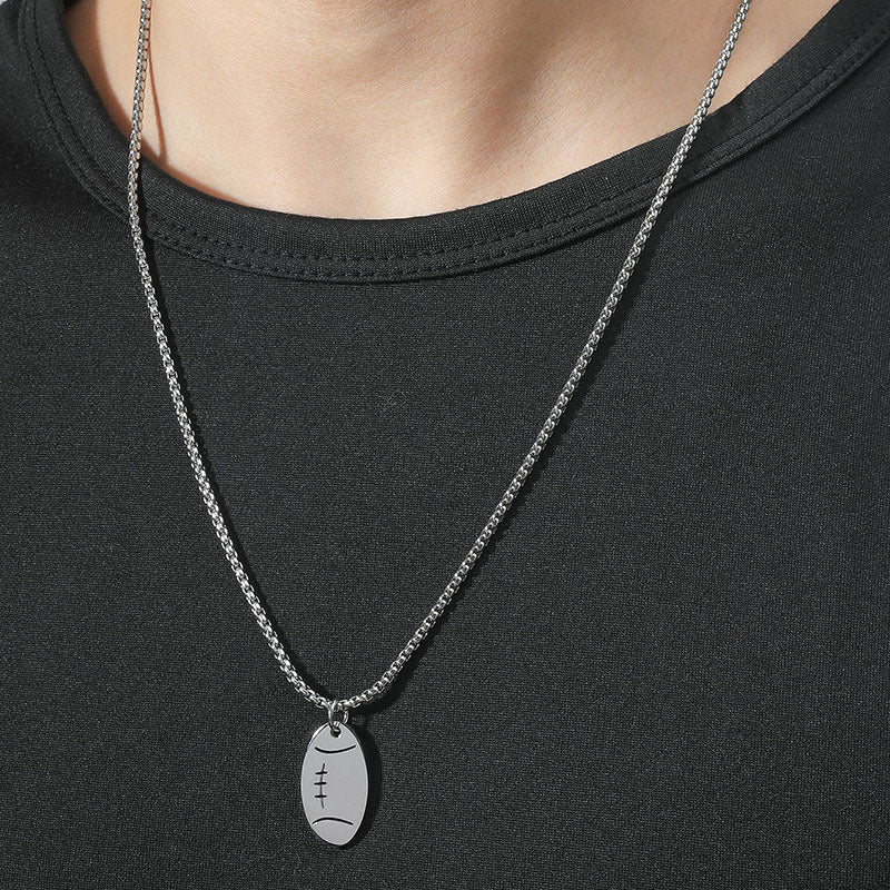 Rugby Silver Chain