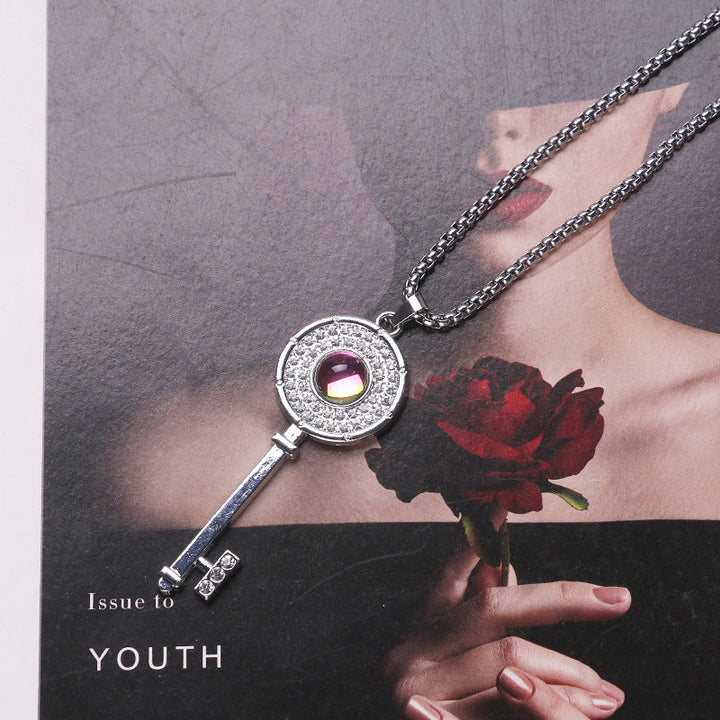 Secret Key Charm Pendant