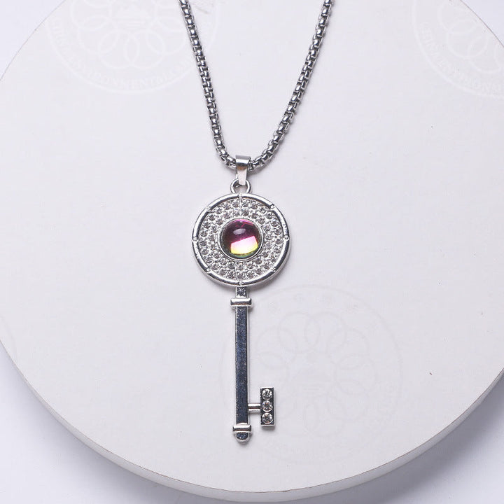 Secret Key Charm Pendant