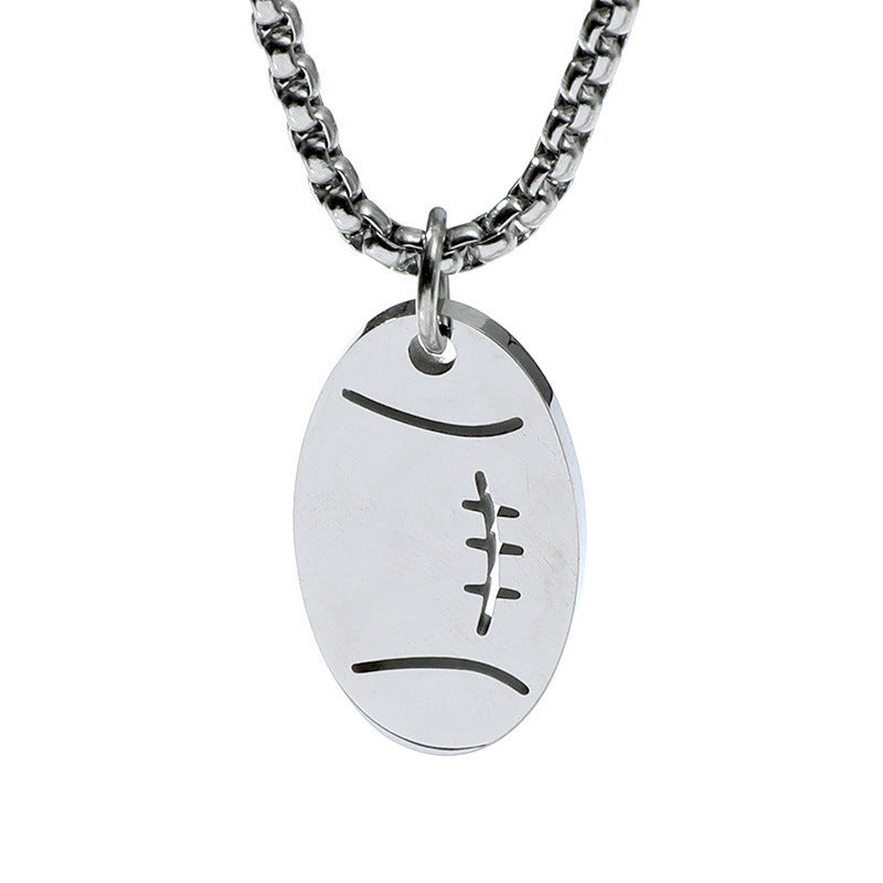 Rugby Silver Chain