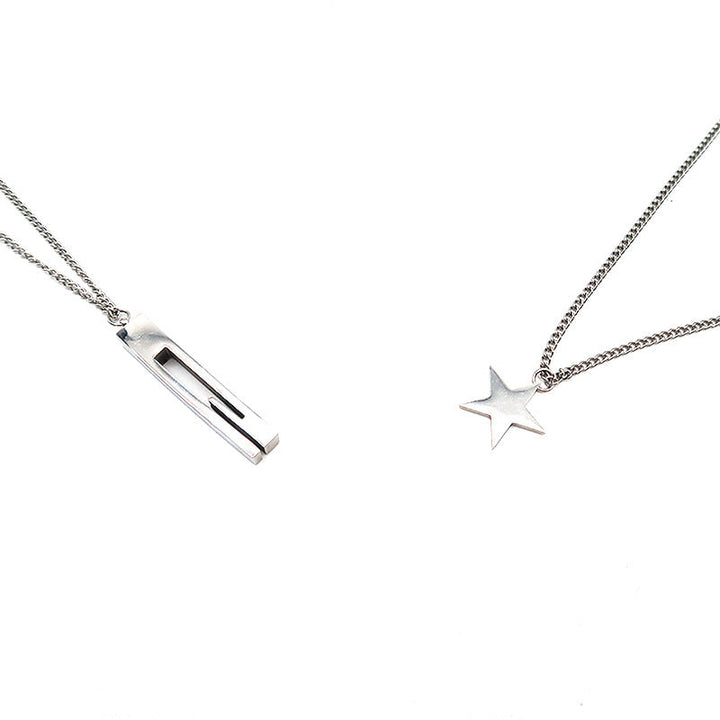 Starry Night Silver Chain