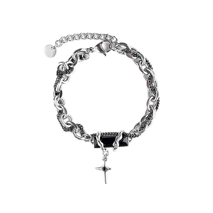 Dapper Design Stone Bracelet
