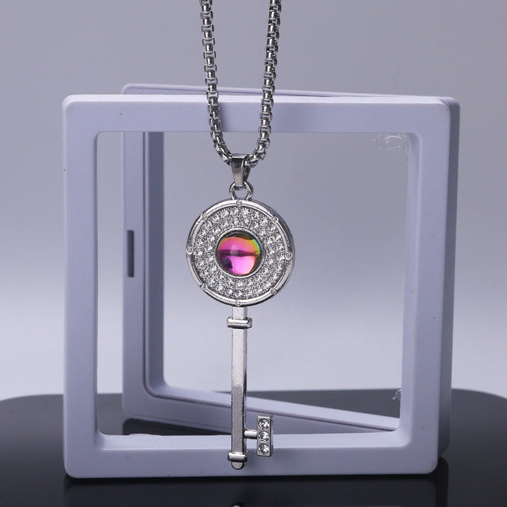 Secret Key Charm Pendant