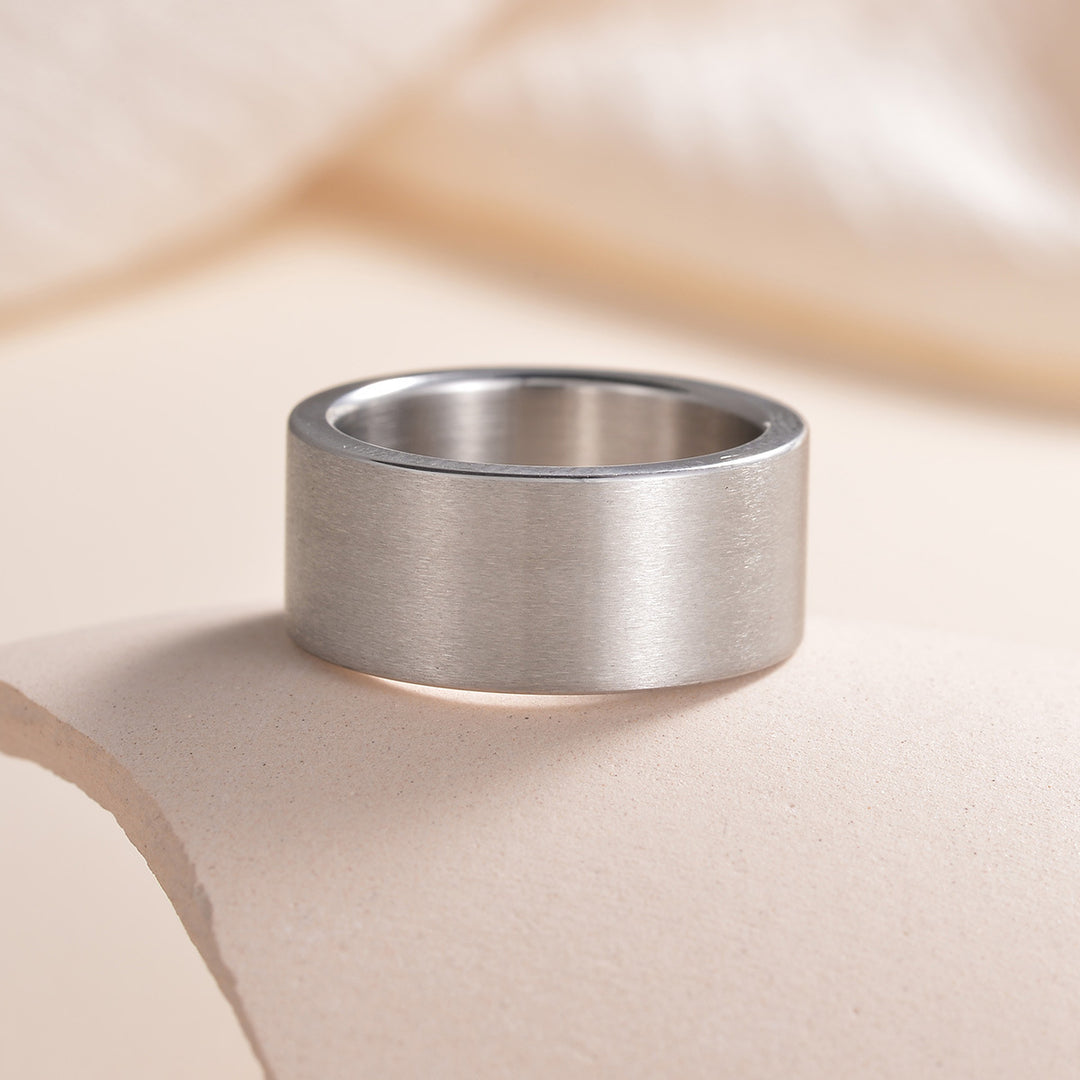 Stocky Daily Wear Ring - Silver | Salty
