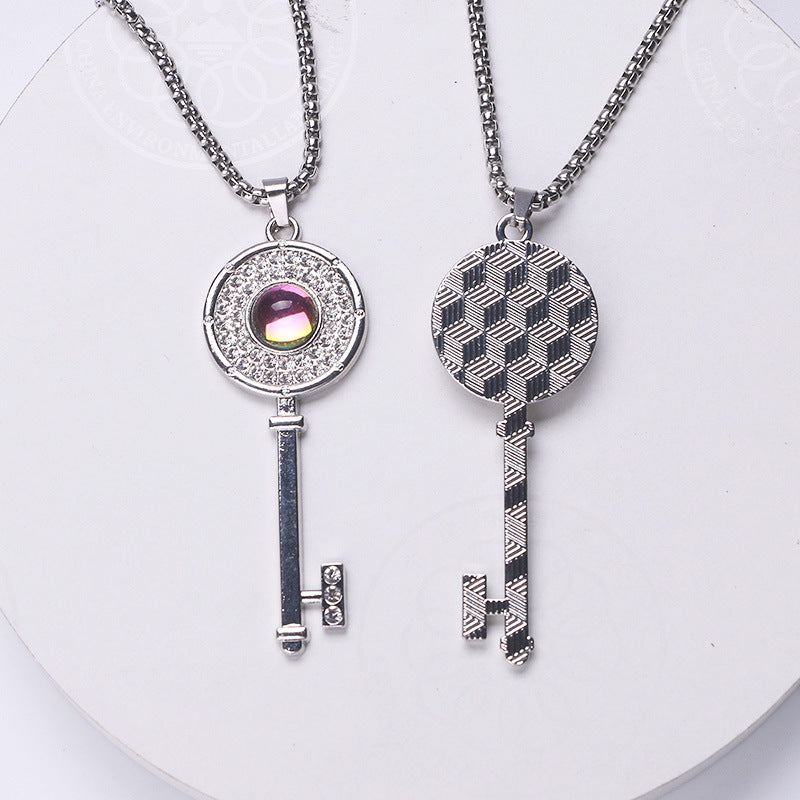 Secret Key Charm Pendant