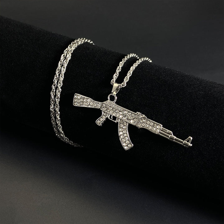 Ak 47 Silver Chain