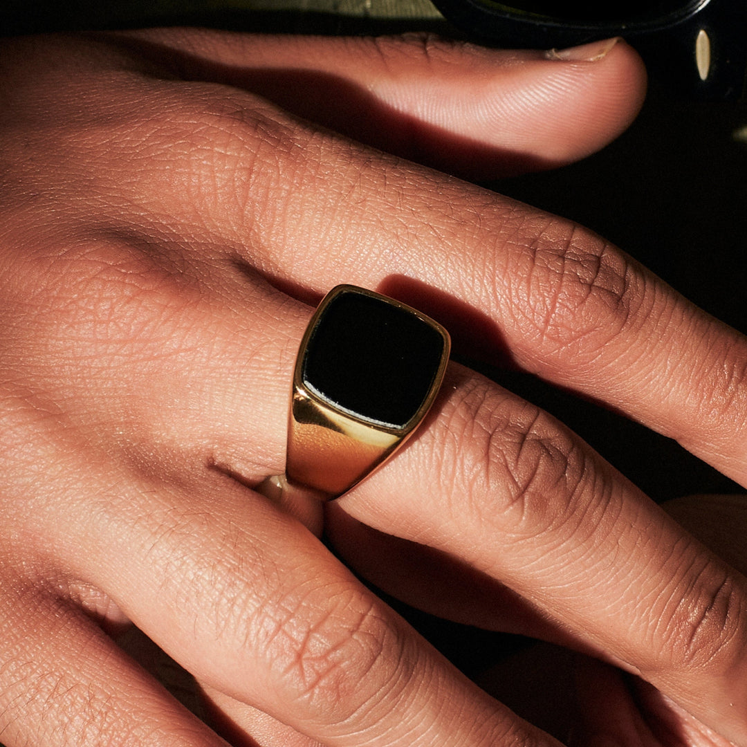 Majestic Mastery Gold Men's Ring
