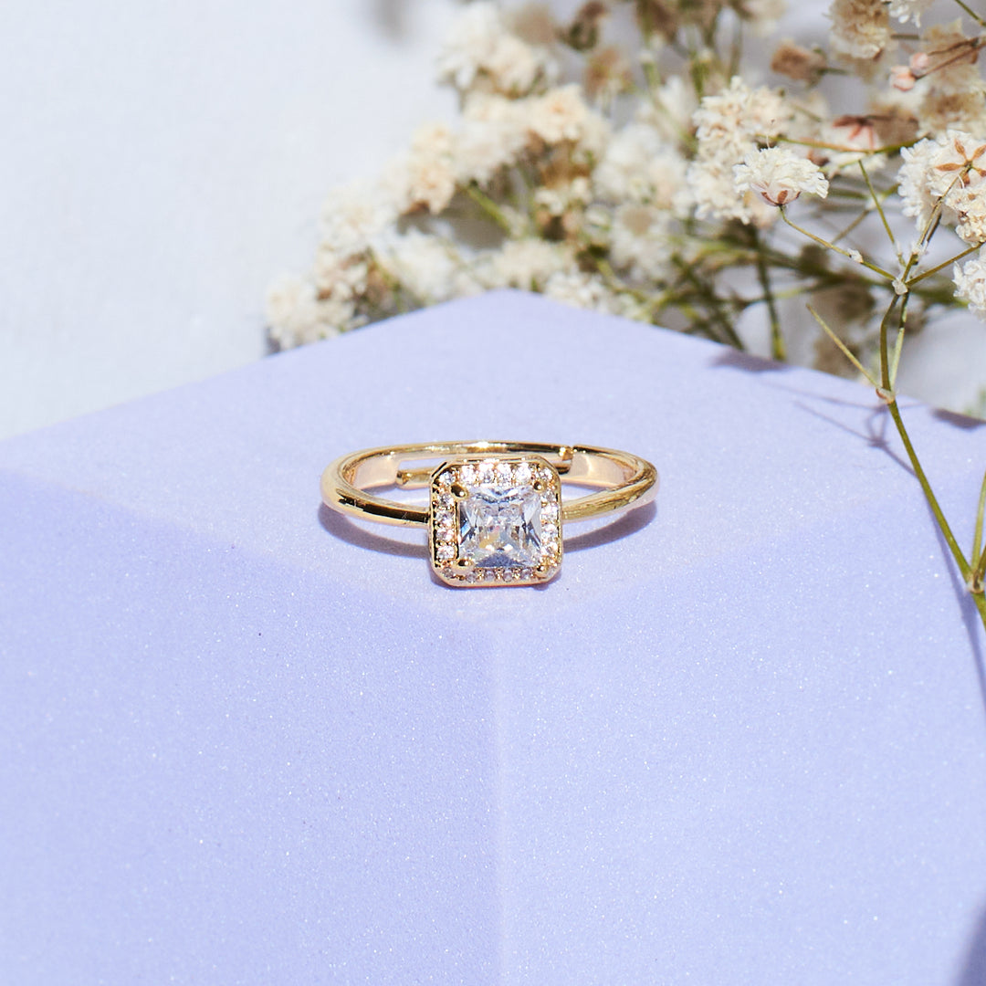 Diamond Deluge Ring Salty