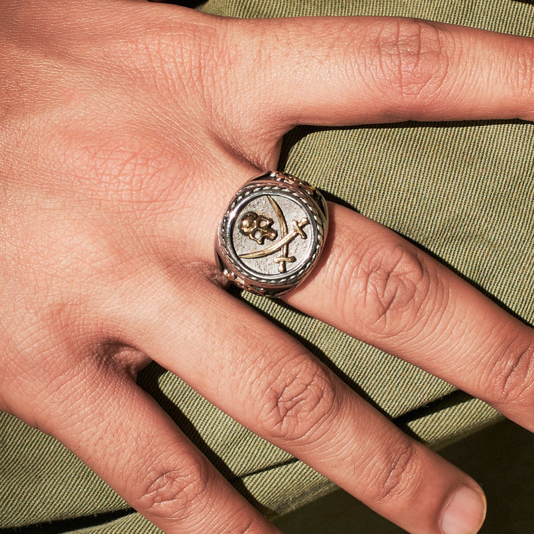Dynamic Dignity Gold Men's Ring