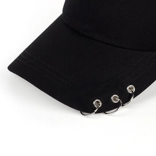 Hip Hop Baseball Studded Cap