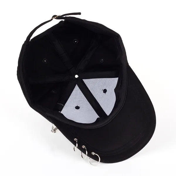 Hip Hop Baseball Studded Cap