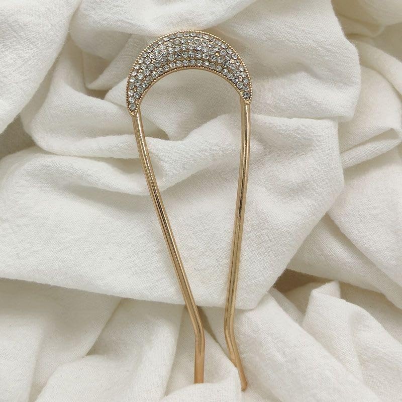 Sparkling moon Bun Pin