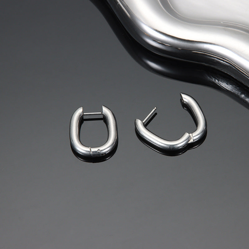 Silver Luster Earrings | Salty