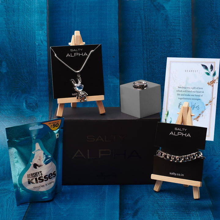 All That He Needs Personalised Gift Hamper for Him Salty Alpha
