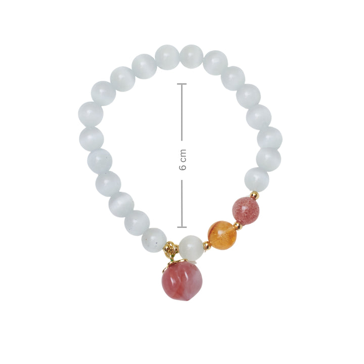 Anti-Stress Ivory Orb Beaded Band