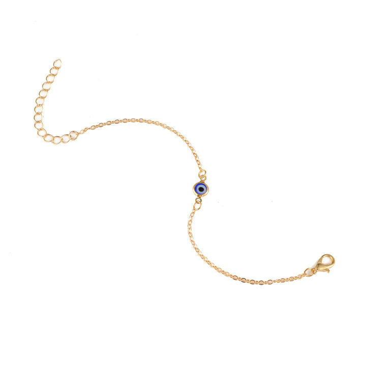 3-Piece Evil Eye Minimalist Bracelet