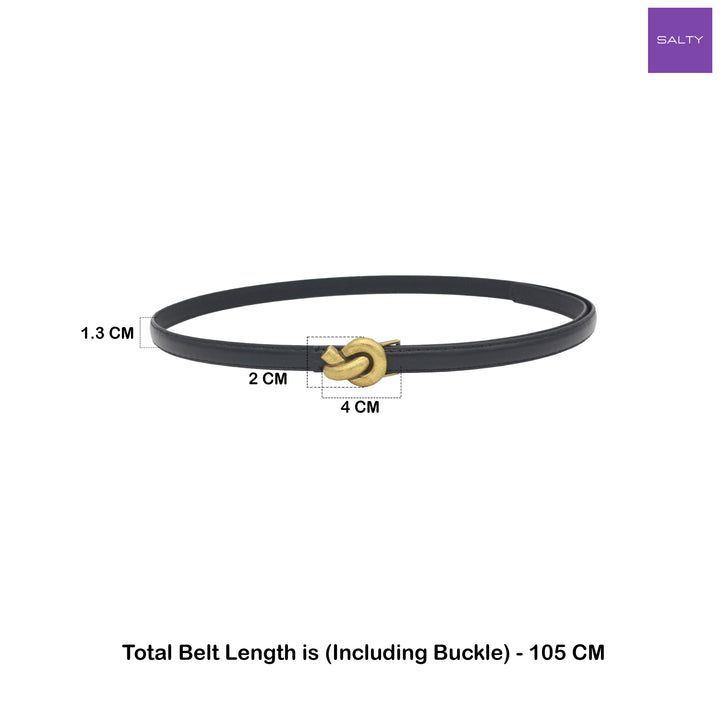 Knot It Vegan Leather Belt