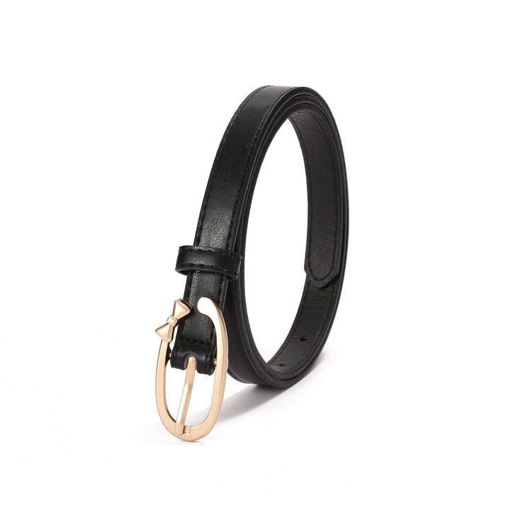 Frosted Ribbon Black Belt