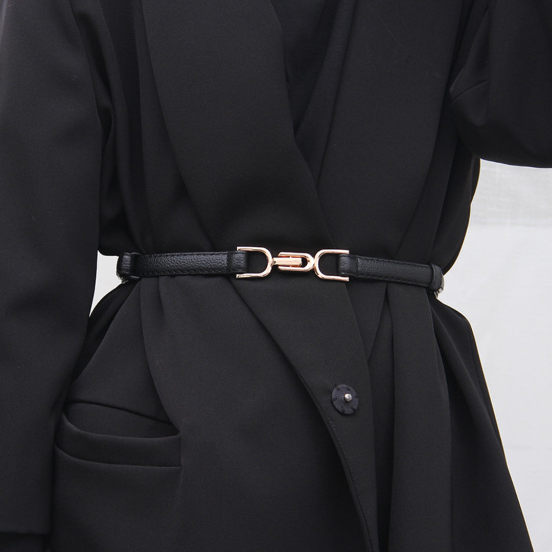 Minimalist Truffle PU Belt