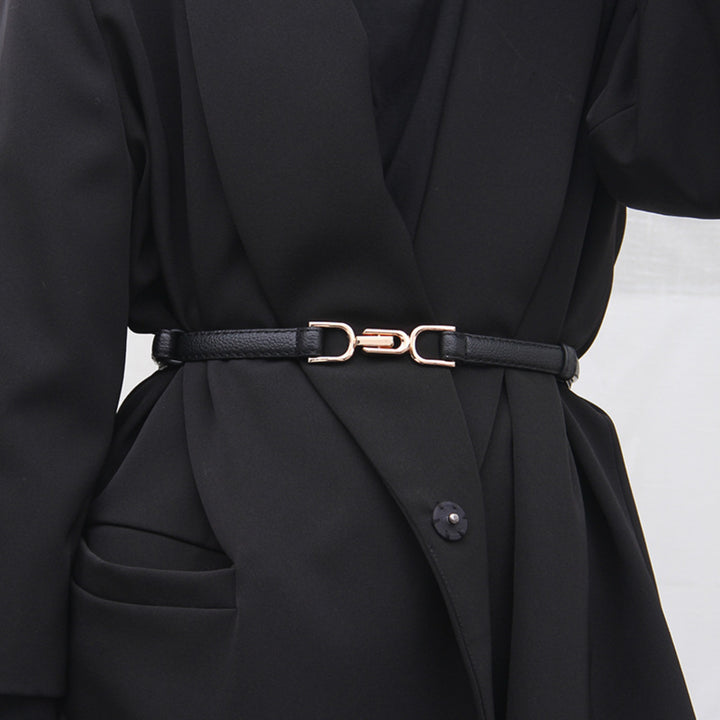 Minimalist Truffle PU Belt