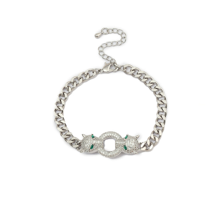 Aria Bracelet and Necklace Combo - Silver