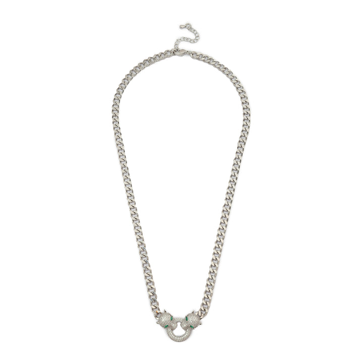 Aria Bracelet and Necklace Combo - Silver