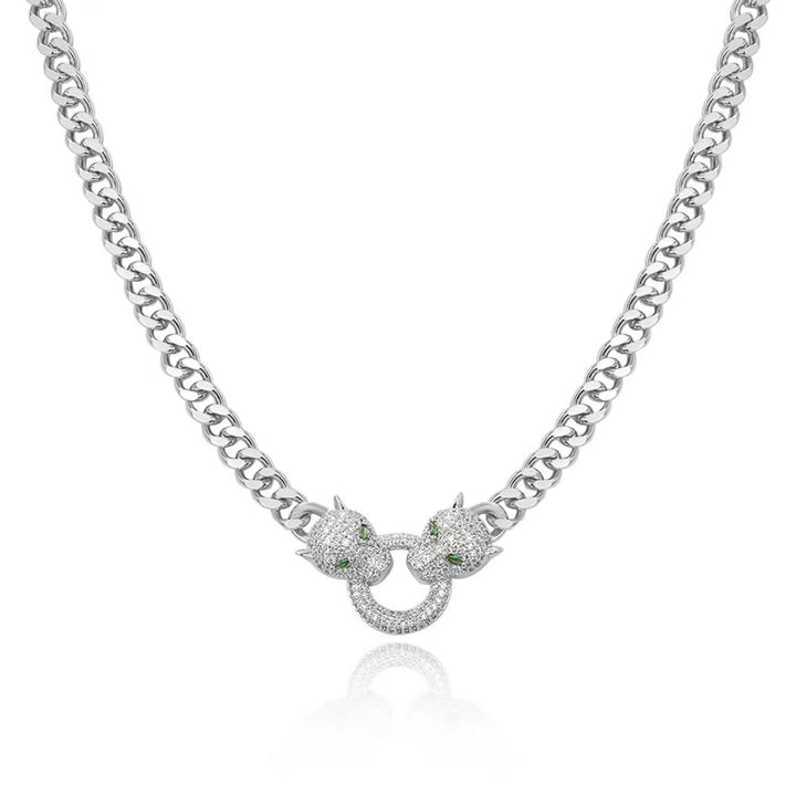 Aria Bracelet and Necklace Combo - Silver