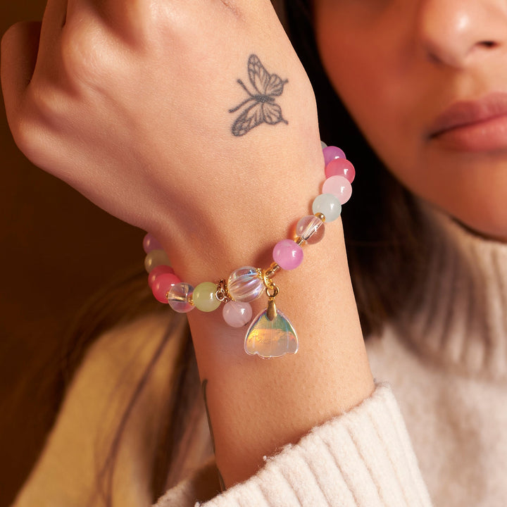 Gentle Pastel Beaded Bracelet