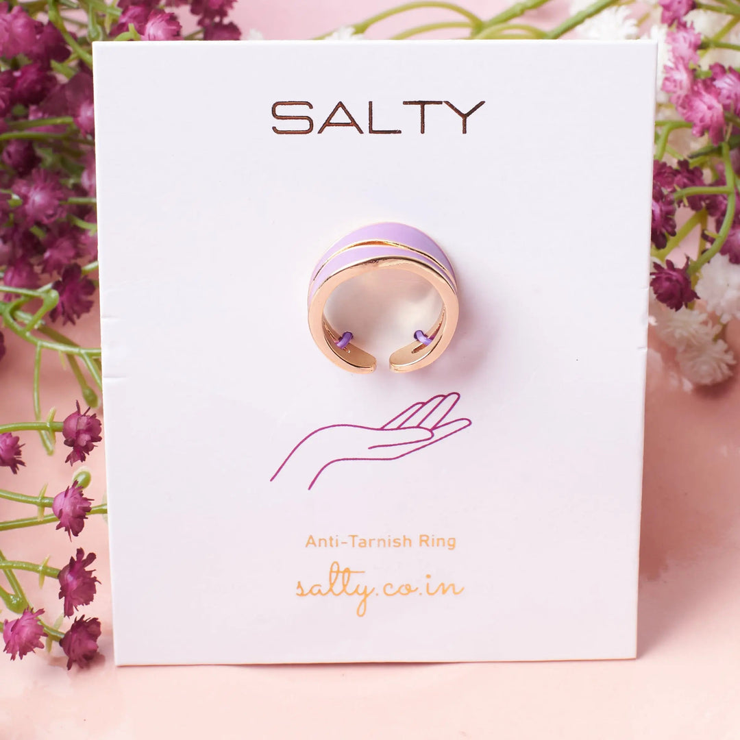 Blair Enamel Gold Ring