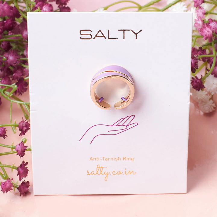 Blair Enamel Gold Ring
