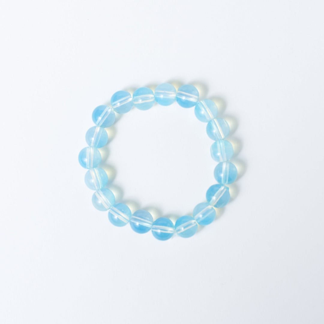 Blue Delight Beaded Bracelet