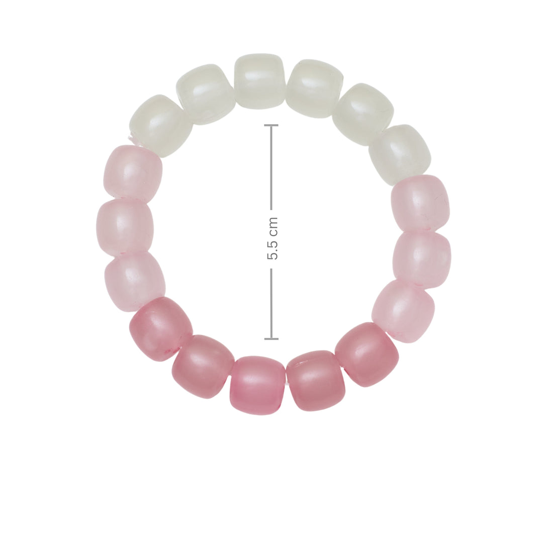 Blushing Blossom Beaded Band