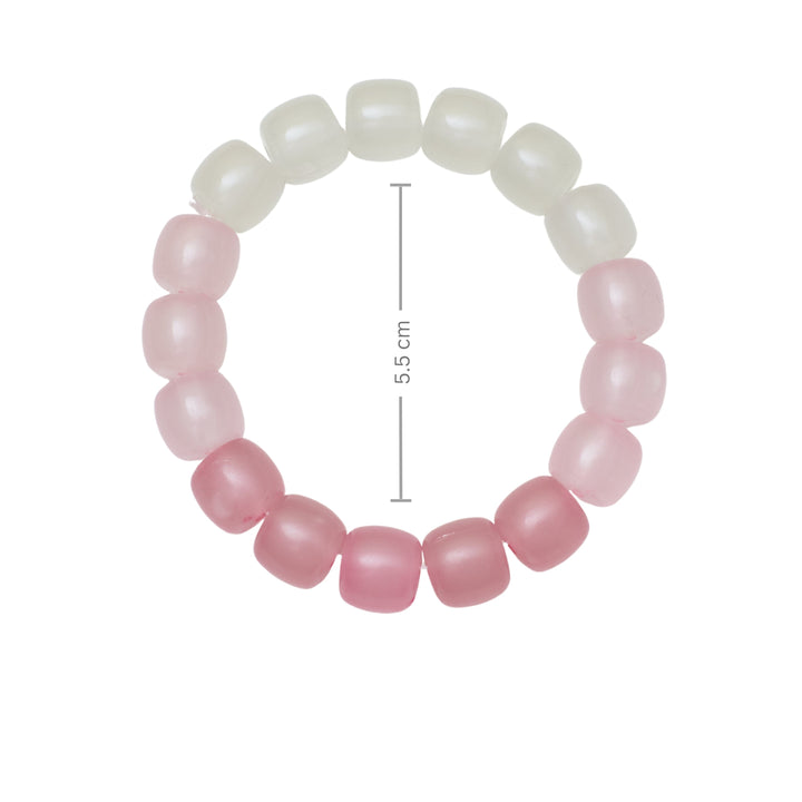 Blushing Blossom Beaded Band