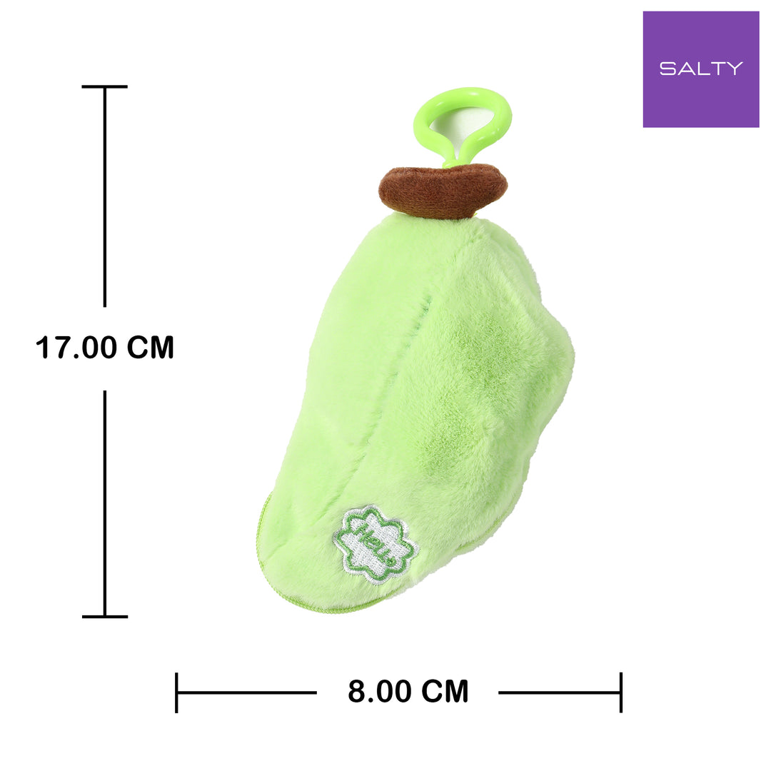 Kawaii Hideaway Plushy Zipper Bag Charm