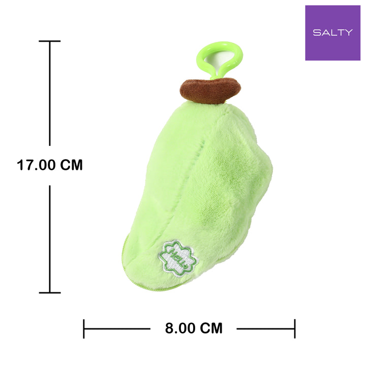 Kawaii Hideaway Plushy Zipper Bag Charm