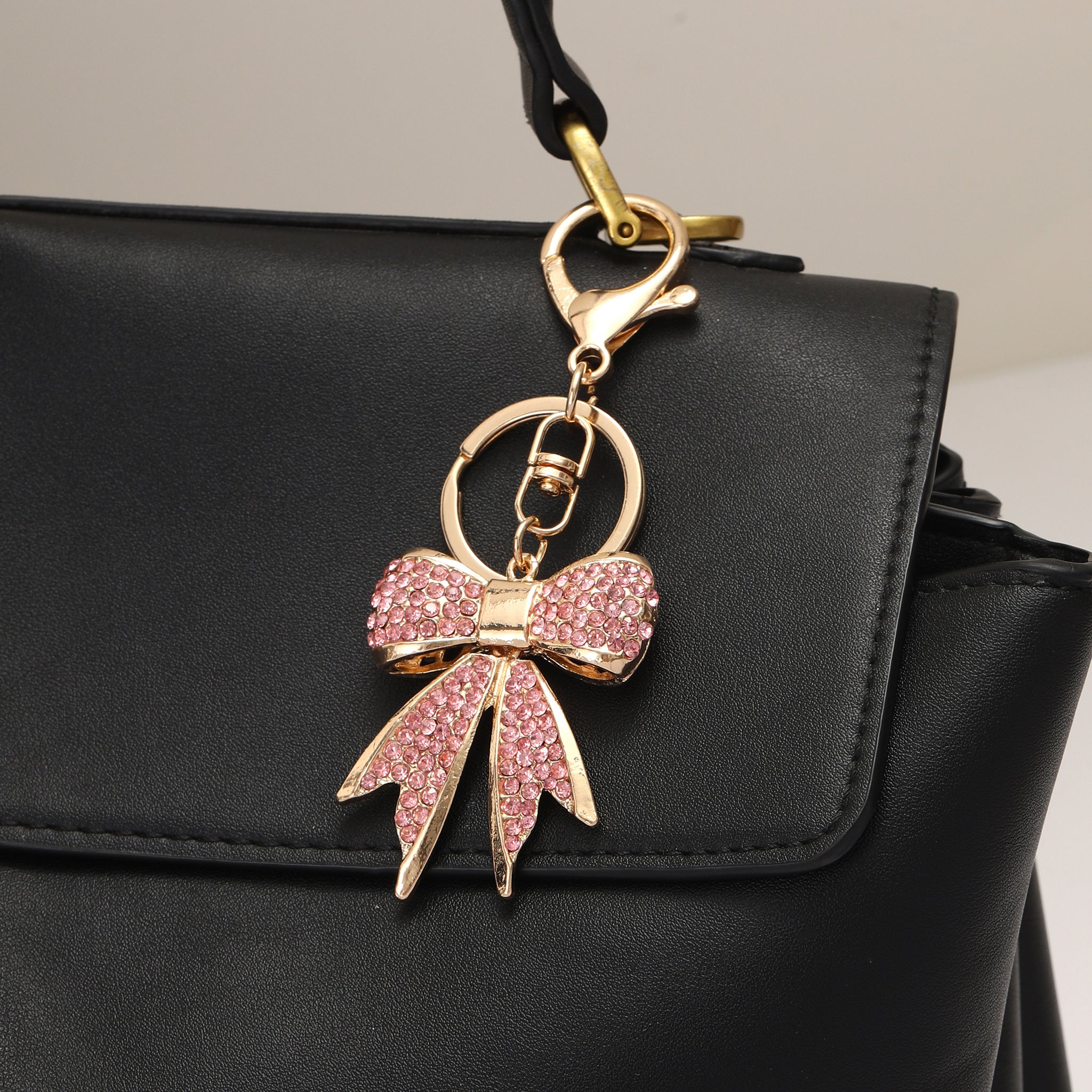 Light Pink Link Charm Bag