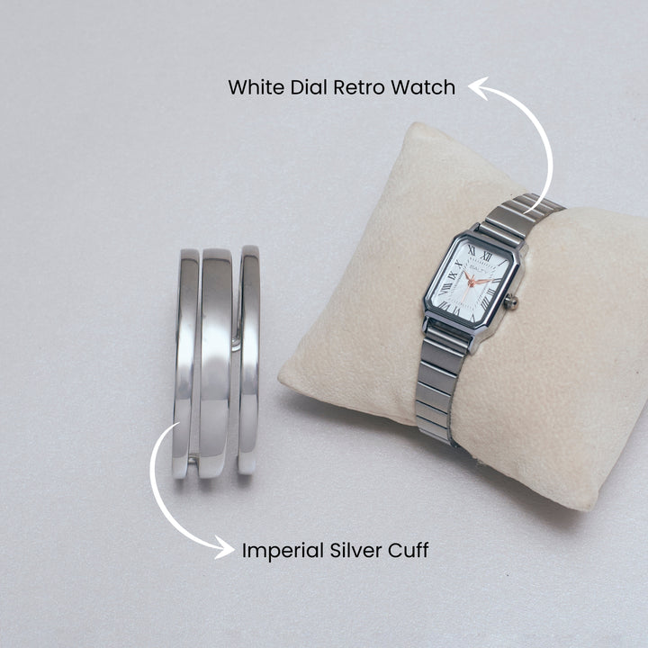 Urban Luxe Watch and Bracelet Set