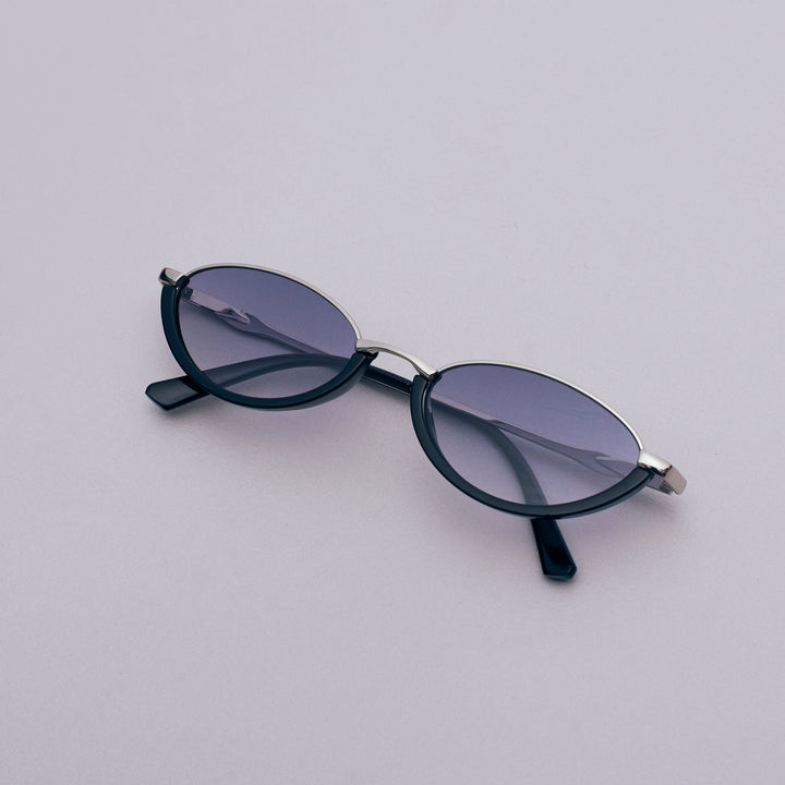 Chrome Chic Sunglasses and Bracelet Set