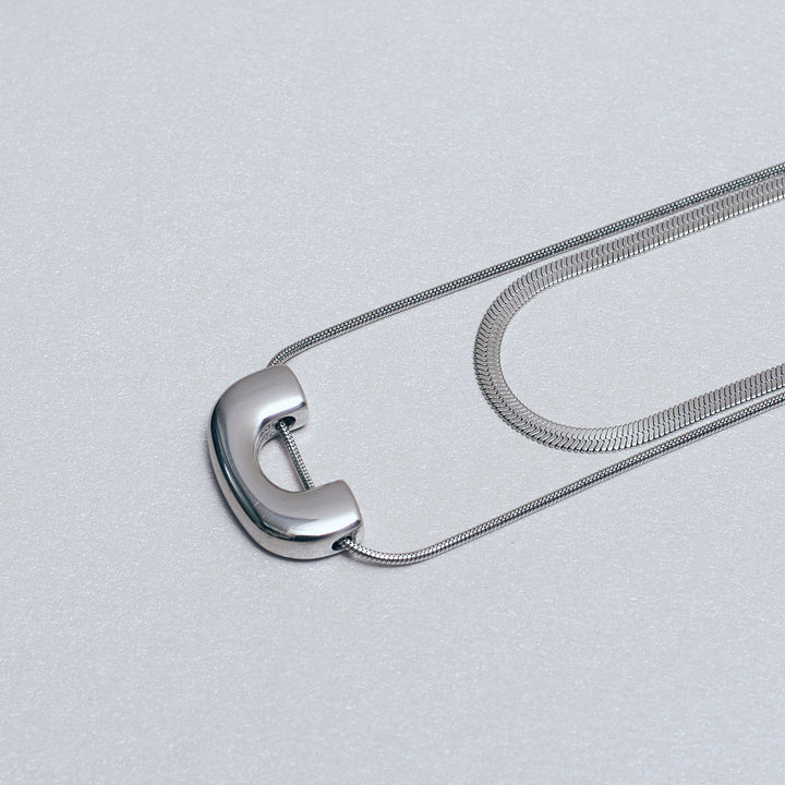 Moon & Halo Necklace and Ring Duo