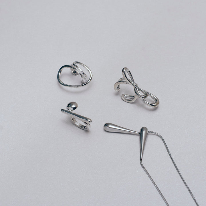 Four Ever Rings and Necklace Set