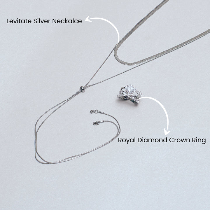 Iconic Spark Necklace and Ring Set