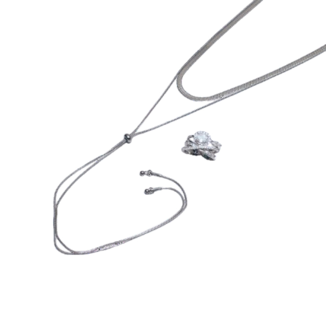 Iconic Spark Necklace and Ring Set